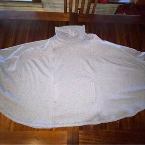 UGG Poncho Pinchot Turtleneck Sweater Wrap Pullover!
